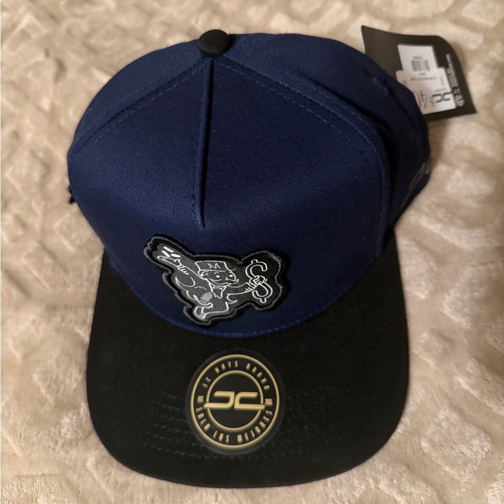 Navy and Black Men's Hat